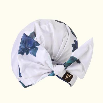 Bow Tie Adjustable Shower Cap | Assorted Prints