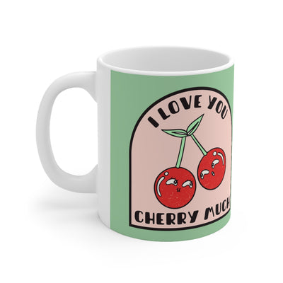 I Love You Cherry Much | Retro Coffee Mug