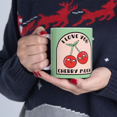 I Love You Cherry Much | Retro Coffee Mug